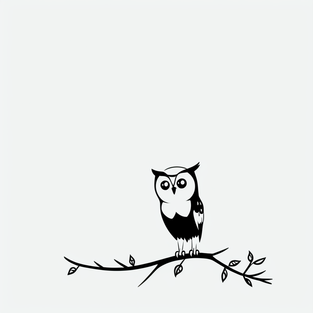 Explore Cute Owl Vector Art for Coloring Fun