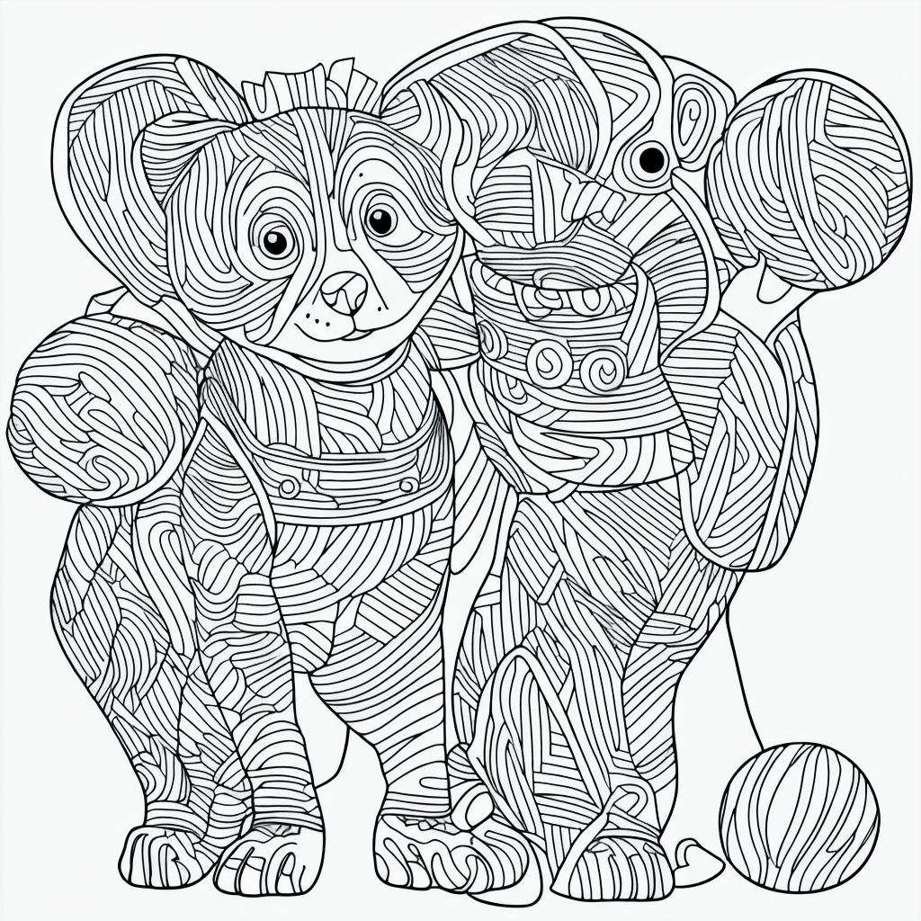 Adorable Puppy Coloring Page for Kids to Enjoy