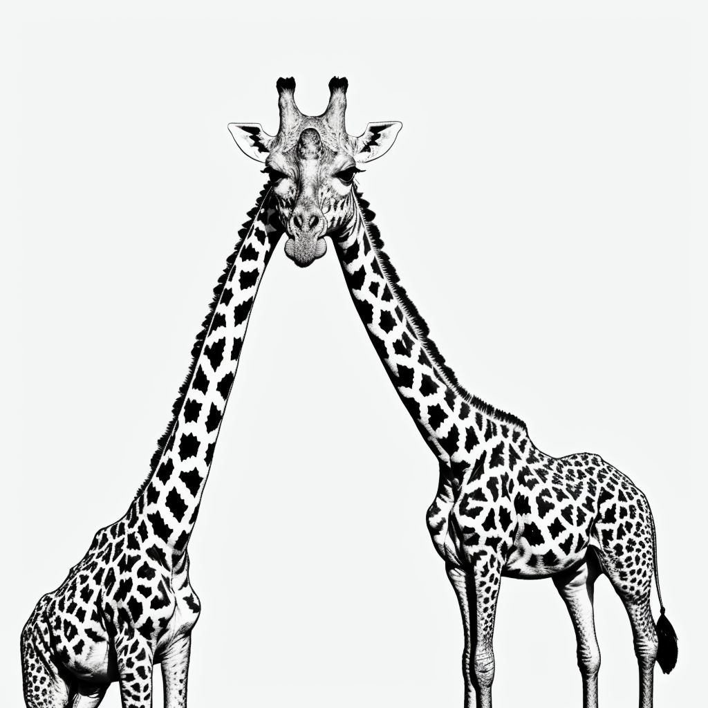 Explore Giraffe Line Art: Coloring Fun for All Ages