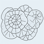 Black and white lemon cartoon line art with simple outlines, ideal for coloring books and creative projects.
