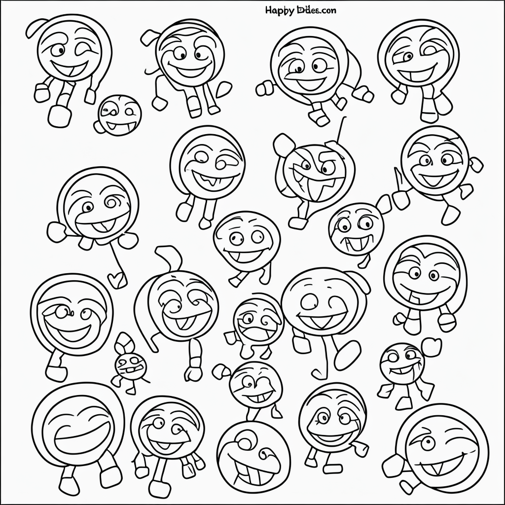 Earth Coloring Pages: Fun Black and White Designs