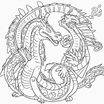 A simple black and white coloring page for kids depicting a friendly dragon breathing small puffs of fire, with clear outlines suitable for coloring books.