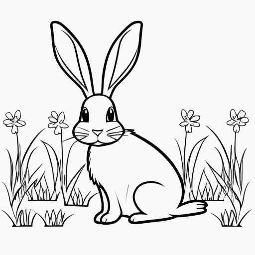 Explore Adorable Bunny Coloring Pages for Kids